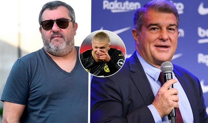 Barca tổ chức hội nghị thượng đỉnh bí mật để giành Haaland