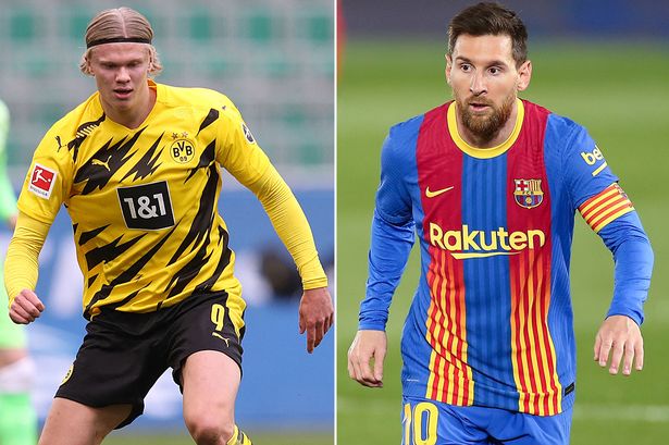 Barca sẽ chuyển ưu ti&ecirc;n từ Messi sang Haaland?