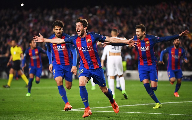 Barca liên quan 3 trong 4 cú ngược dòng vĩ đại nhất Champions League