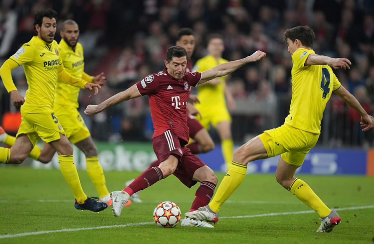 Bayern sút 45 lần vẫn bị Villarreal loại khỏi Champions League
