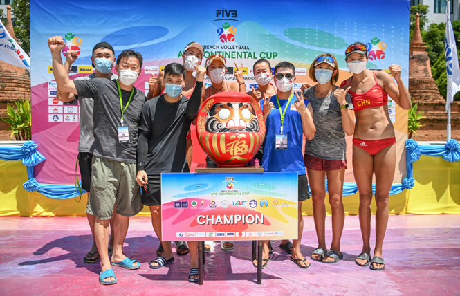 Bóng chuyền bãi biển Trung Quốc lên ngôi hậu, giành vé Olympic Tokyo 2020