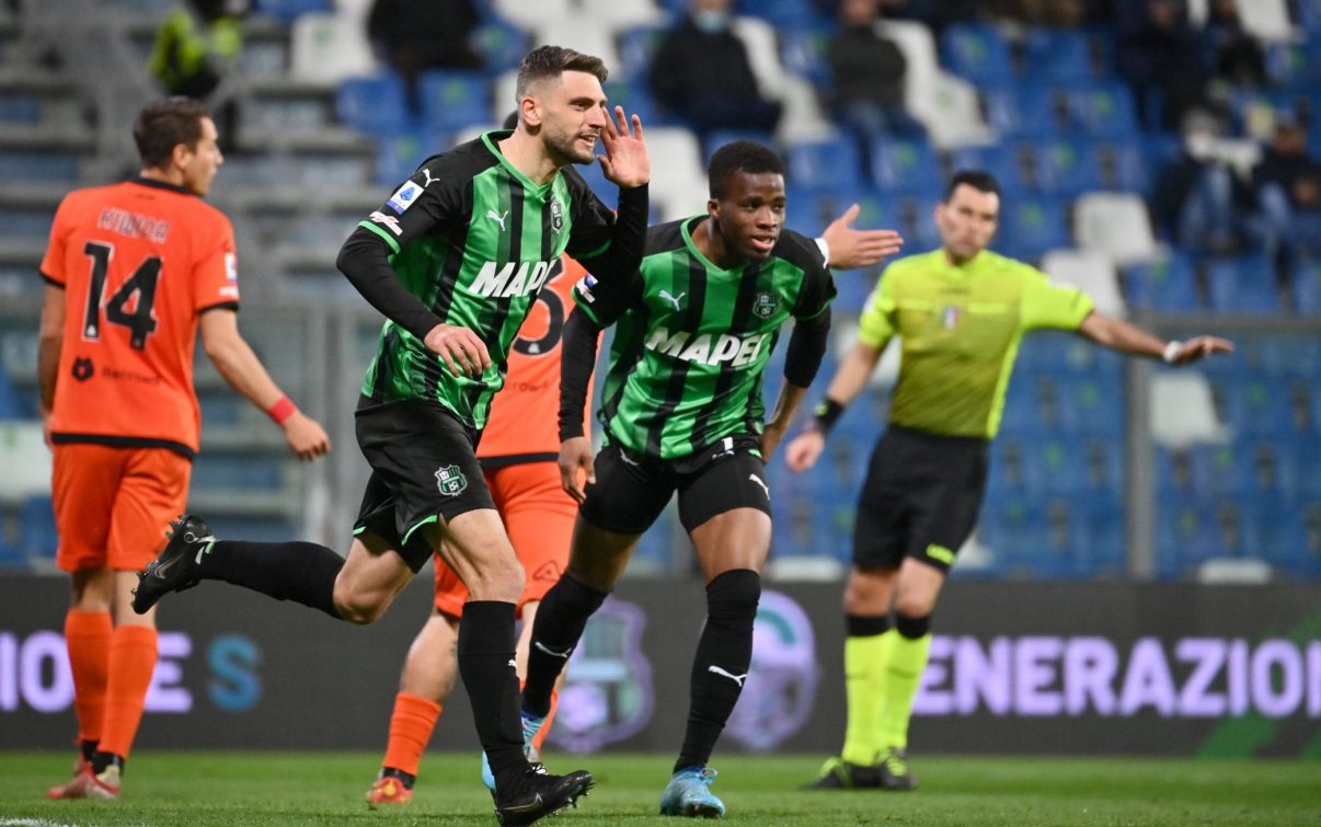 Berardi ghi 100 bàn ở Serie A trẻ thứ ba lịch sử