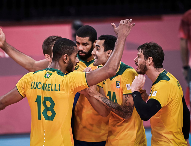 Bóng chuyền nam Brazil chỉ nhất bảng "chưa đầy 2 tiếng" tại Olympic