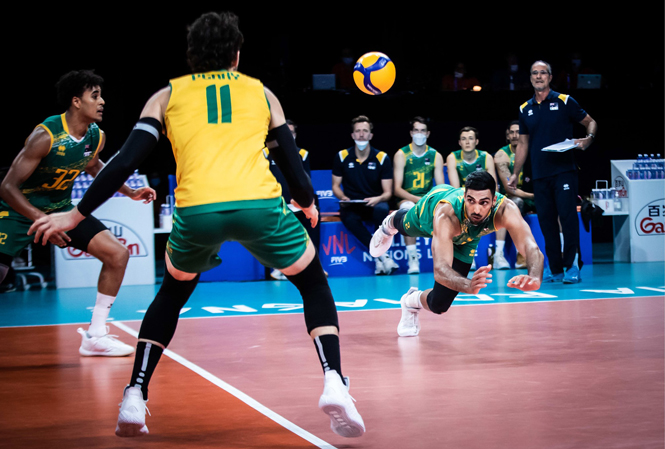 Lịch thi đấu bán kết nam giải bóng chuyền Volleyball Nations League 2021