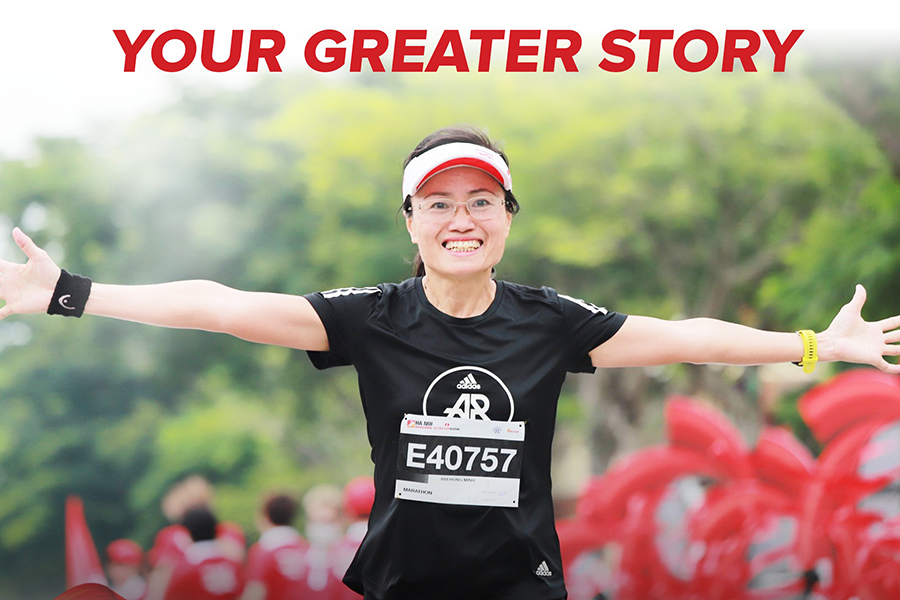 Vượt trội tại giải Hà Nội Marathon Techcombank cùng runner