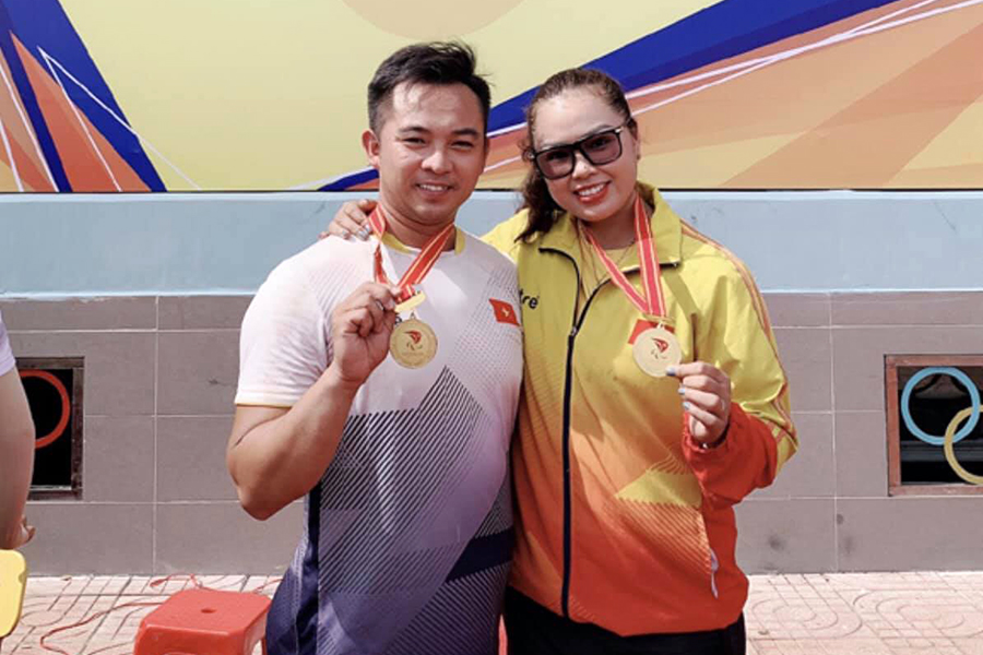 Cặp vợ chồng vàng điền kinh giành huy chương World Para Athletics Grand Prix 2022 Cặp vợ chồng vàng điền kinh giành huy chương World Para Athletics Grand Prix 2022