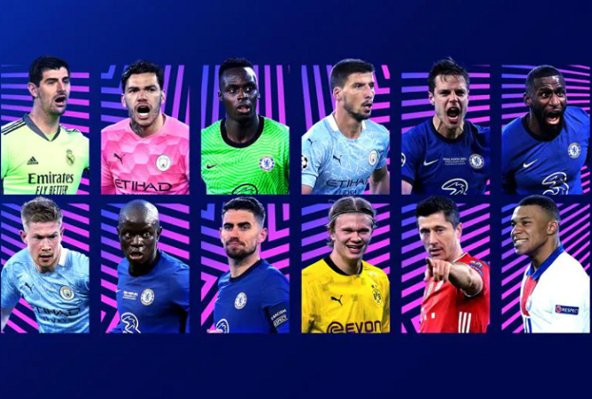 Chelsea có 5 ứng cử viên cho giải thưởng Champions League