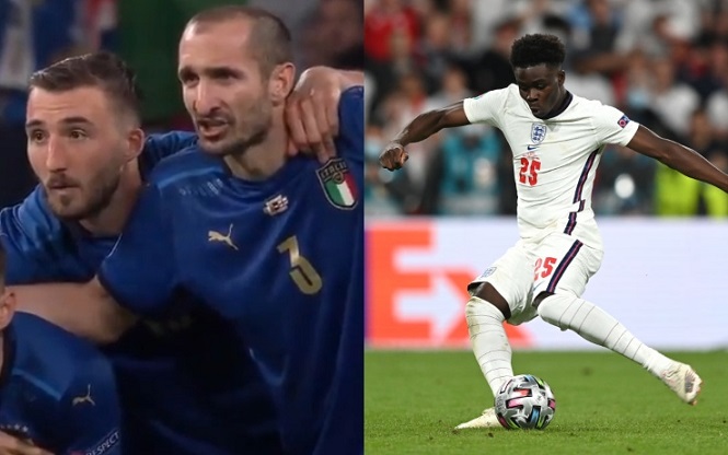 “Lời nguyền” của Chiellini khiến Saka sút hỏng phạt đền trước Italia?