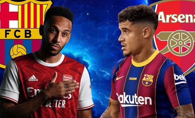 Barca có thể đổi Coutinho lấy Aubameyang của Arsenal