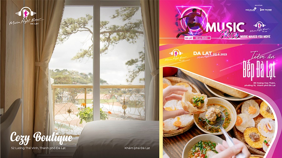 Ăn ngon, ở sướng khi đi chạy Dalat Music Night Run 2023