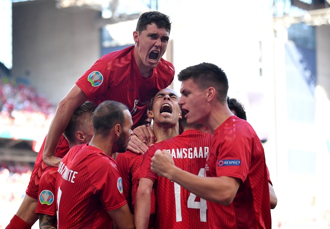 EURO 2021 chứng kiến bàn thắng nhanh nhất từ Đan Mạch