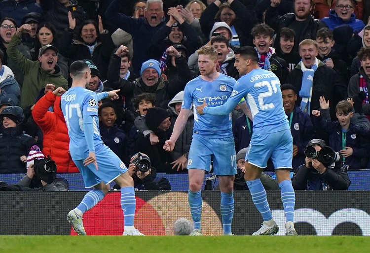 Man City hạ gục Atletico trong 79 giây của De Bruyne và Foden