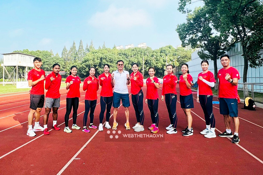 Tuyển điền kinh Việt Nam hội quân đông đủ, sẵn sàng đến Hàng Châu tranh tài Asiad 19 Tuyển điền kinh Việt Nam hội quân đông đủ, sẵn sàng đến Hàng Châu tranh tài Asiad 19