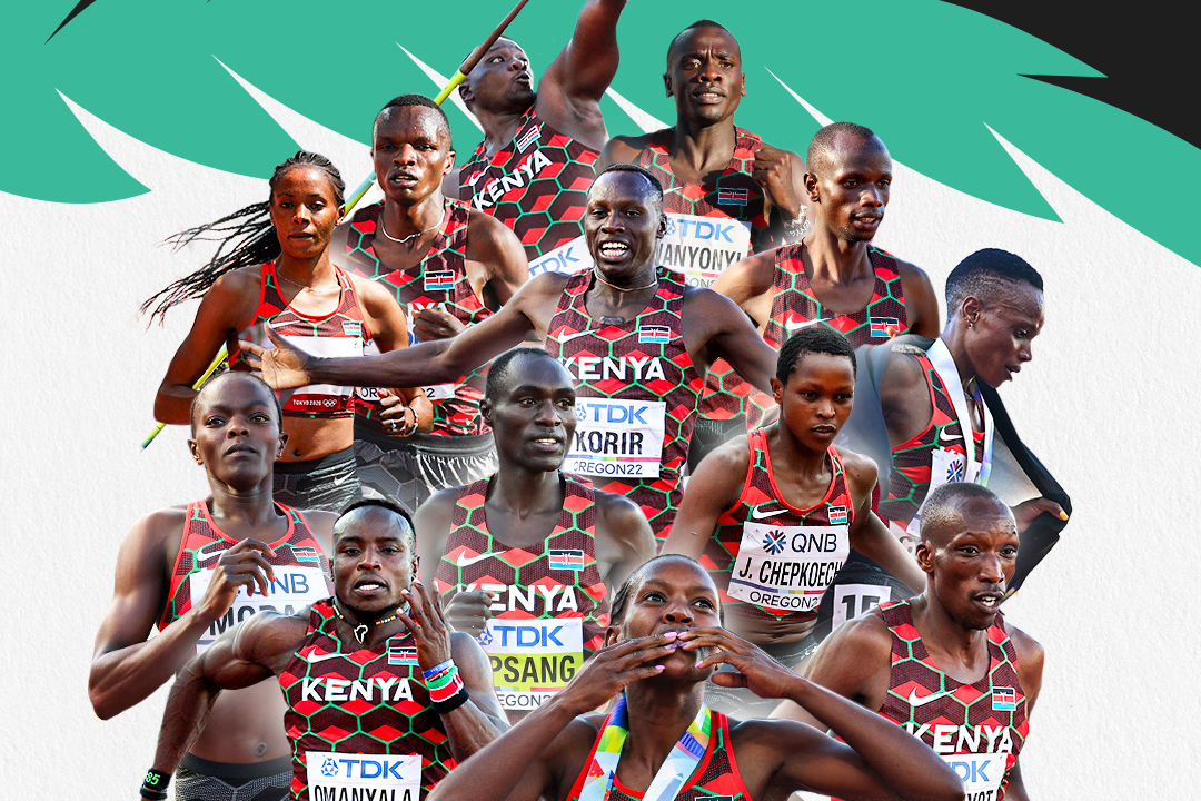 Kenya cử đội h&igrave;nh si&ecirc;u mạnh cạnh tranh huy chương tại giải điền kinh thế giới 2023