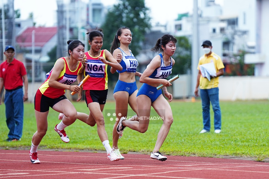 Giải vô địch điền kinh các nhóm tuổi trẻ quốc gia 2024 tổ chức ở Bình Định với 82 nội dung