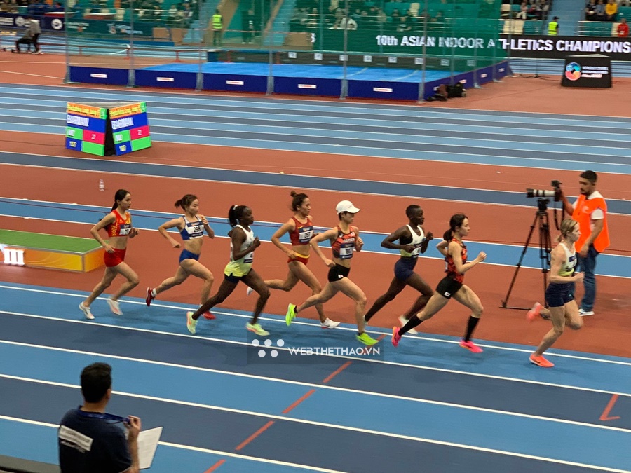 Nguyễn Thị Oanh không giành huy chương chạy 3000m Giải điền kinh trong nhà vô địch châu Á 2023