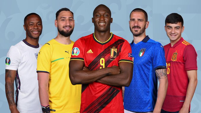 UEFA công bố đội hình tiêu biểu EURO 2021 với một bất ngờ UEFA công bố đội hình tiêu biểu EURO 2021 với một bất ngờ