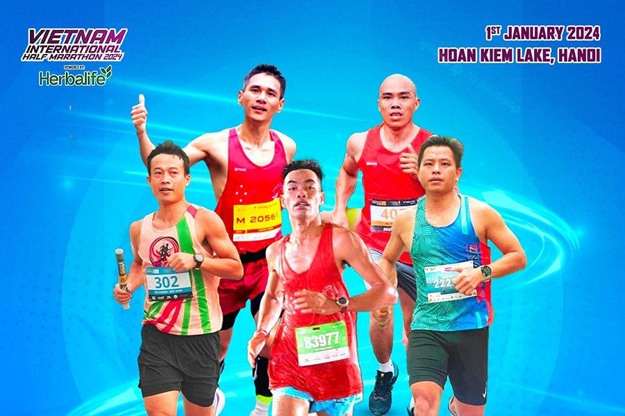Đội nam Bắc Ninh, ứng viên sáng giá hạng mục Đồng đội Giải Bán Marathon Quốc tế Việt Nam 2024 tài trợ bởi Herbalife