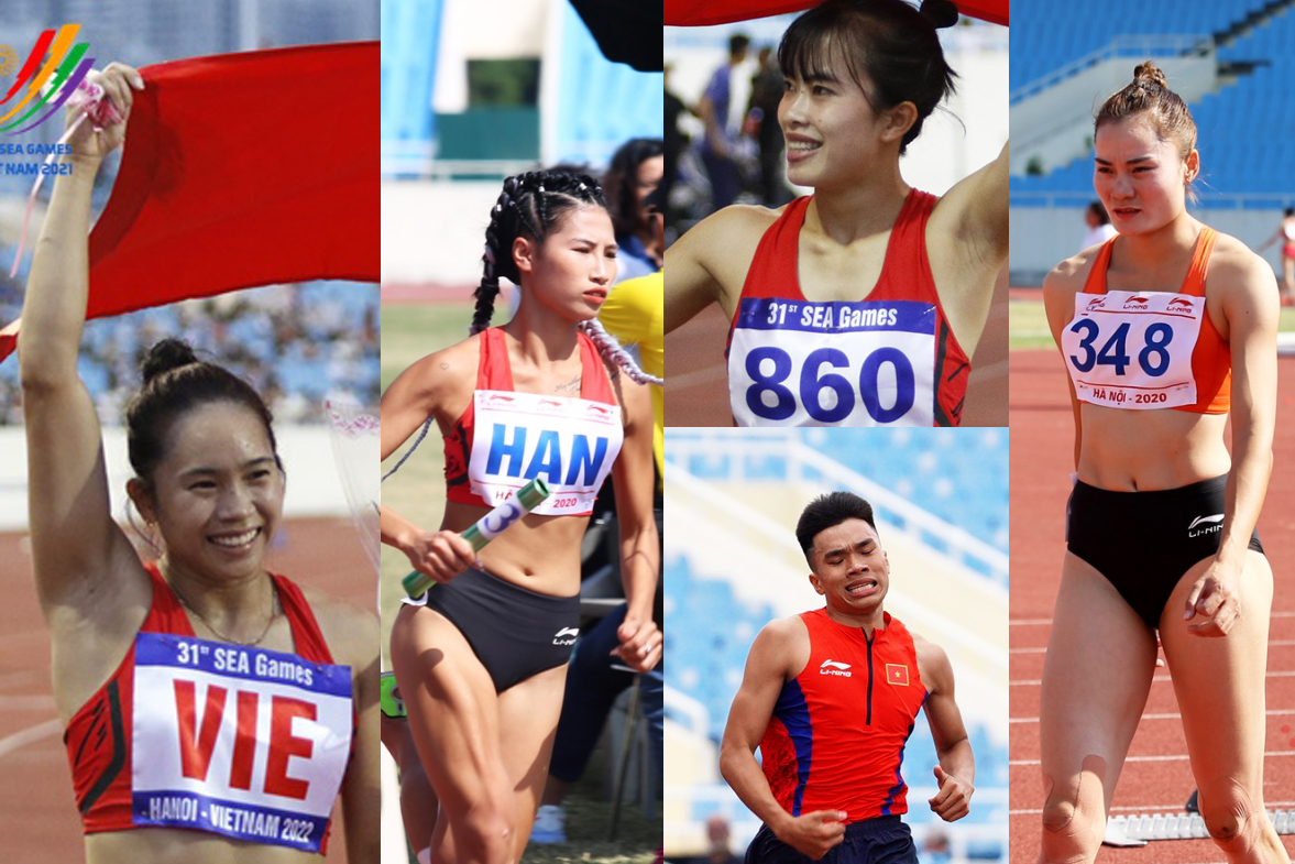 C&ocirc;ng bố danh t&iacute;nh, tước huy chương của 5 VĐV điền kinh Việt Nam d&iacute;nh doping ở SEA Games 31
