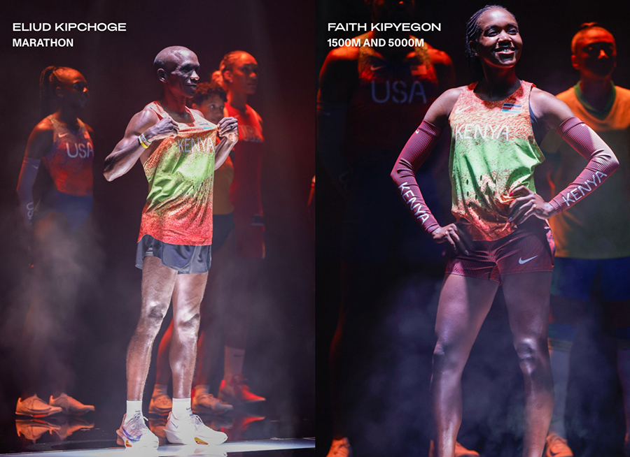 Eliud Kipchoge cực ngầu ra mắt trang phục thi đấu marathon ở Olympic Paris 2024