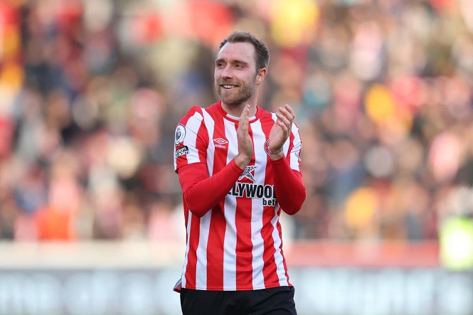 Eriksen tạo nên sự trở lại lớn nhất sau 3 thập kỷ ở tuyển Đan Mạch