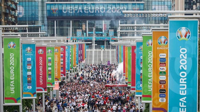 Trận chung kết EURO 2021 tại Wembley là sự kiện “siêu lây nhiễm”