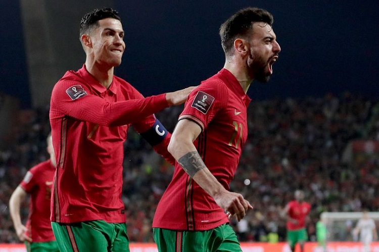 Bồ Đ&agrave;o Nha gi&agrave;nh v&eacute; dự World Cup 2022 nhờ c&aacute;c ng&ocirc;i sao MU