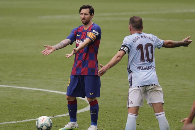 Barca đã đầu hàng Real Madrid sau khi mất điểm trước Celta?