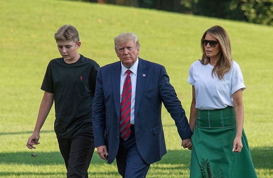 “Fan cứng” Arsenal - Barron Trump cao bao nhiêu ở năm 2020?