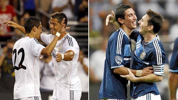 Di Maria trả lời các câu hỏi "khó chịu" nhất về Messi và Ronaldo