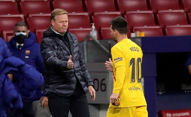 HLV Koeman có quyết định bất ngờ giúp Barca vượt qua khó khăn