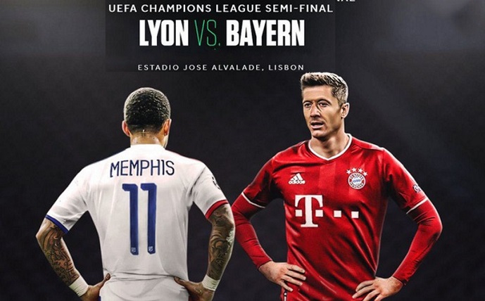 Lịch sử đối đầu, đội hình Bayern Munich vs Lyon, bán kết C1 2020