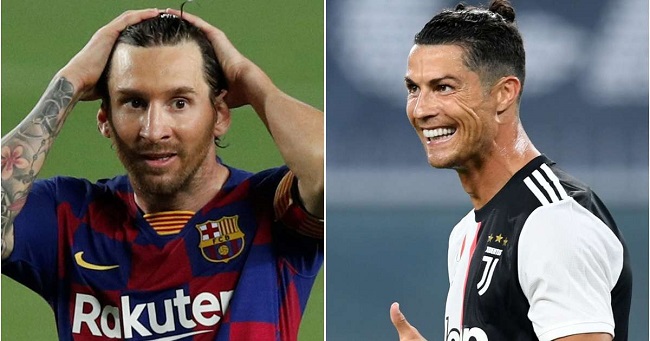 Messi xếp sau Ronaldo trong top 10 chân sút tịt ngòi ít nhất