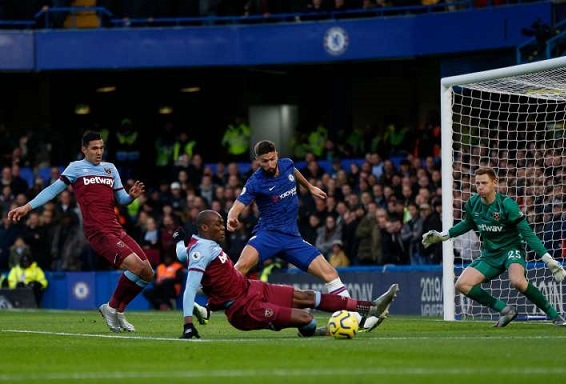 Xem trực tiếp West Ham vs Chelsea trên kênh nào?