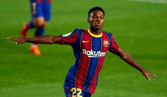 Barca vs Real: Ansu Fati đi vào lịch sử trận Siêu kinh điển