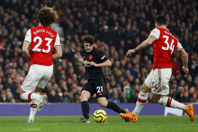Arsenal và MU trở thành “hiện tượng” trên bảng xếp hạng năm 2020