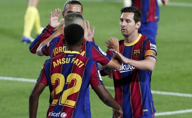 Messi dẫn đầu “cỗ máy” ghi bàn của Barca từ đầu mùa