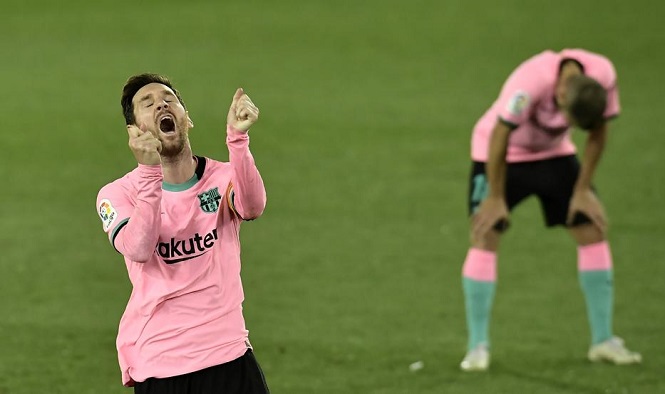 Barca giành điểm tệ nhất La Liga sau 18 năm