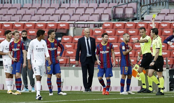 Barca cung cấp tình tiết mới về quả phạt đền tranh cãi trước Real