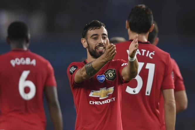 CĐV MU phấn khích với thống kê ngoạn mục của Bruno Fernandes