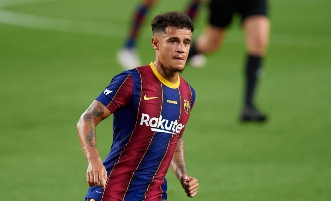 Coutinho trở lại Barca với khối lượng cơ bắp tăng ngạc nhiên