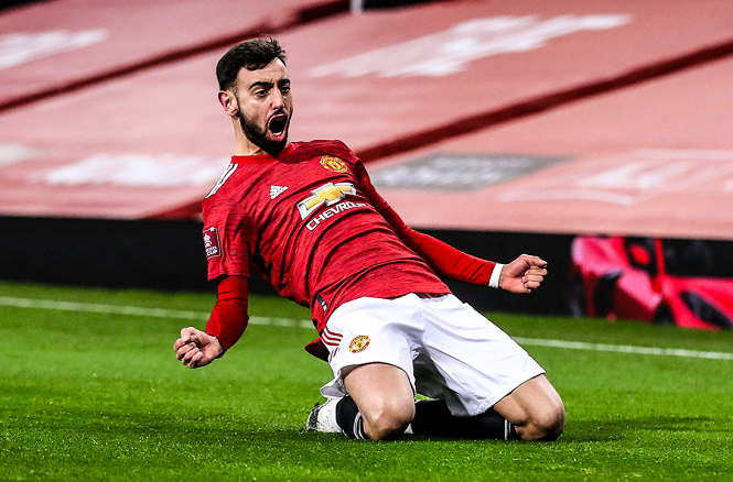 Bruno Fernanes tái hiện thành tích của Solskjaer trước Liverpool