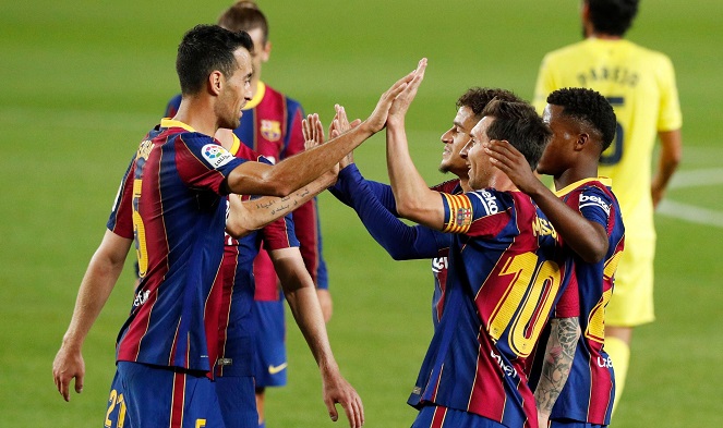Lịch thi đấu của Barca trước cuộc đối đầu PSG ở Champions League