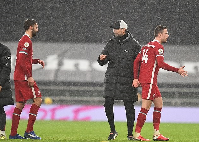 Liverpool th&ecirc;m đau khổ về lực lượng d&ugrave; thắng Tottenham