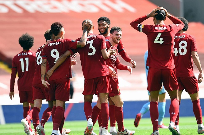 Liverpool lần đầu mất điểm ở Anfield với nghịch lý khó tin
