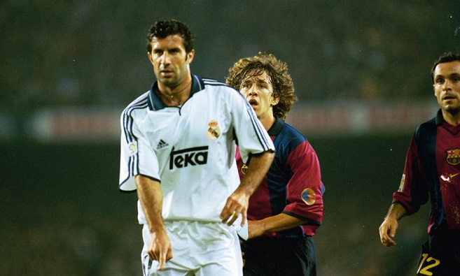 20 năm kể từ lần đầu tiên Figo trở lại Nou Camp giáp mặt Barca