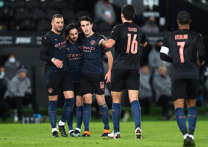 Man City thiết lập kỷ lục chiến thắng mới của bóng đá Anh