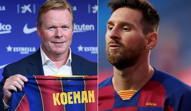 Koeman tiết lộ hành trình đưa Messi ra khỏi "cơn bão" với Barca