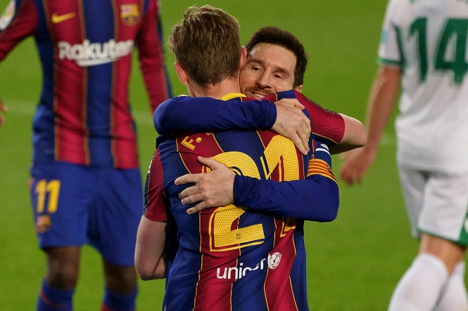 Messi đang theo đuổi kỷ lục ghi b&agrave;n trong th&aacute;ng 2 với Barca