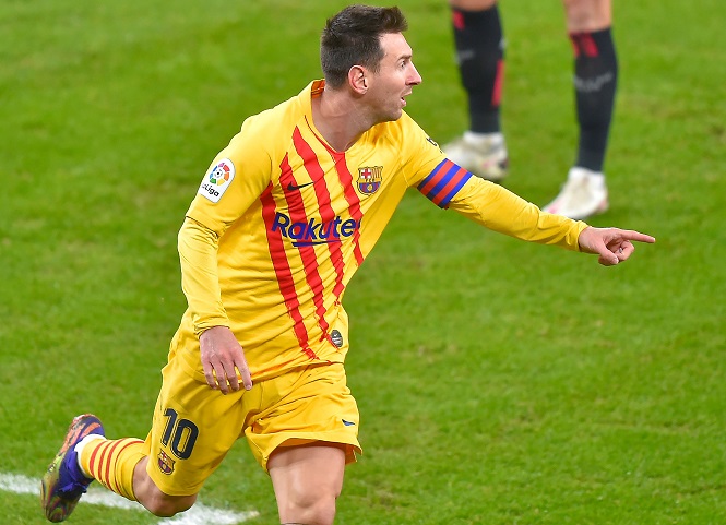 Messi lập cú đúp cho Barca và hoàn tất thêm một cột mốc
